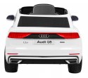 Auto Na Akumulator Audi Q8 Lift Biały Pilot EVA Wolny Start MP3 USB LED