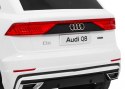 Auto Na Akumulator Audi Q8 Lift Biały Pilot EVA Wolny Start MP3 USB LED