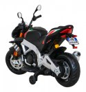 Motor Na Akumulator Aprilia Tuono V4 Czarny MP3 Kółka Wolny Start