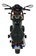 Motor Na Akumulator Aprilia Tuono V4 Czarny MP3 Kółka Wolny Start