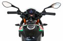 Motor Na Akumulator Aprilia Tuono V4 Czarny MP3 Kółka Wolny Start