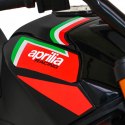 Motor Na Akumulator Aprilia Tuono V4 Czarny MP3 Kółka Wolny Start