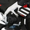 Motor Na Akumulator Aprilia Tuono V4 Czarny MP3 Kółka Wolny Start