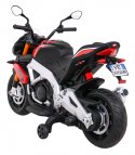 Motor Na Akumulator Aprilia Tuono V4 Czerwony MP3 Kółka Wolny Start