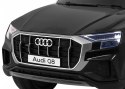 Auto Na Akumulator Audi Q8 Lift Czarny Pilot EVA Wolny Start MP3 USB LED