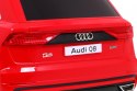 Auto Na Akumulator Audi Q8 Lift Czerwony Pilot EVA Wolny Start MP3 USB LED