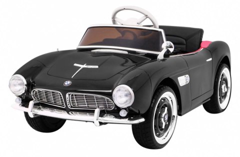 Auto Na Akumulator BMW 507 Retro Czarny Audio LED Pilot Ekoskóra EVA MP3