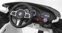 Auto Na Akumulator BMW 6 GT Biały Pilot Wolny Start EVA Pasy LED MP3