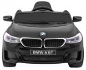 Auto Na Akumulator BMW 6 GT Czarny Pilot Wolny Start EVA Pasy LED MP3