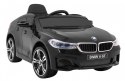 Auto Na Akumulator BMW 6 GT Czarny Pilot Wolny Start EVA Pasy LED MP3