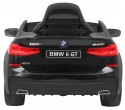 Auto Na Akumulator BMW 6 GT Czarny Pilot Wolny Start EVA Pasy LED MP3