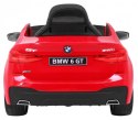 Auto Na Akumulator BMW 6 GT Czerwony Pilot Wolny Start EVA Pasy LED MP3