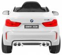 Auto Na Akumulator BMW X6M Biały Pilot EVA Wolny Start Panel audio MP3 LED