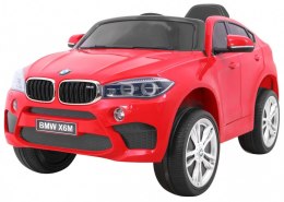 Auto Na Akumulator BMW X6M Czerwony Pilot EVA Wolny Start Panel audio LED