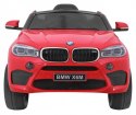 Auto Na Akumulator BMW X6M Czerwony Pilot EVA Wolny Start Panel audio LED