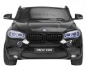 Auto Na Akumulator BMW X6M XXL Dla 2 Dzieci Czarny Pilot MP3 Ekoskóra LED