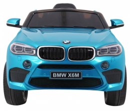 Auto Na Akumulator BMW X6M Niebieski Pilot Wolny Start EVA Panel audio LED