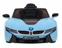 Auto Na Akumulator BMW I8 Lift Niebieski Pilot Wolny Start Pasy MP3 USB LED