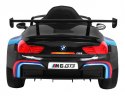 Auto Na Akumulator BMW M6 GT3 Czarny Nawiew Powietrza Dźwięki MP3 LED Pilot