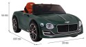 Auto Na Akumulator Bentley EXP 12 Zielony Pilot Elegancki Wygląd LED MP3