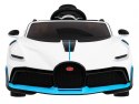 Auto Na Akumulator Bugatti Divo Biały Pilot EVA Wolny Start LED MP3