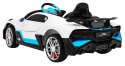 Auto Na Akumulator Bugatti Divo Biały Pilot EVA Wolny Start LED MP3