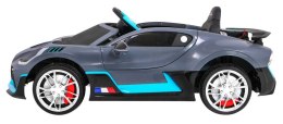 Auto Na Akumulator Bugatti Divo Szary Pilot EVA Wolny Start LED MP3