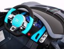 Auto Na Akumulator Bugatti Divo Szary Pilot EVA Wolny Start LED MP3