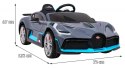 Auto Na Akumulator Bugatti Divo Szary Pilot EVA Wolny Start LED MP3