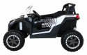 Auto Na Akumulator Buggy ATV Racing Biały Napęd 4x4 Pilot MP3 LED EVA