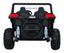 Auto Na Akumulator Buggy ATV Racing Biały Napęd 4x4 Pilot MP3 LED EVA