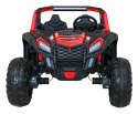 Auto Na Akumulator Buggy ATV Racing Czerwony Napęd 4x4 Pilot MP3 LED EVA