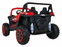 Auto Na Akumulator Buggy ATV Racing Czerwony Napęd 4x4 Pilot MP3 LED EVA