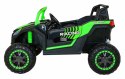 Auto Na Akumulator Buggy ATV Racing Zielony Napęd 4x4 Pilot MP3 LED EVA