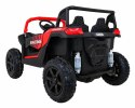 Auto Na Akumulator Buggy ATV Strong Racing dla 2 dzieci Czerwony Audio LED