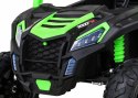 Auto Na Akumulator Buggy ATV Strong Racing dla 2 dzieci Zielony Audio LED