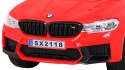 Auto Na Akumulator Pojazd BMW DRIFT M5 Czerwony LED Wolny Start MP3