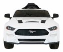 Autko Na Akumulator Ford Mustang GT Biały Audio MP3 LED EVA Wolny Start