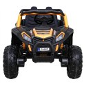 Auto Na Akumulator Buggy UTV 2000 Racing Złoty Napęd 4x4 Pilot MP3 LED EVA