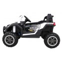 Auto Na Akumulator Buggy UTV 2000M Racing Biały Napęd 4x4 Pilot MP3 LED