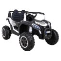 Auto Na Akumulator Buggy UTV 2000M Racing Biały Napęd 4x4 Pilot MP3 LED