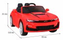 Auto Na Akumulator Chevrolet Camaro 2SS Czerwony Pilot Koła EVA MP3 LED