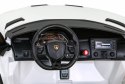 Auto Na Akumulator Lamborghini SVJ DRIFT Biały Funkcja driftu Pilot MP3 LED