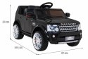 Auto Na Akumulator Land Rover Discovery Czarny Pilot Wolny Start Radio MP3