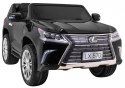 Auto Na Akumulator Lexus LX570 Czarny Pilot Koła EVA Radio MP3 LED