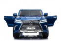 Auto Na Akumulator Lexus LX570 Niebieski Pilot Koła EVA Radio MP3 LED