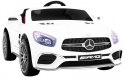 Auto Na Akumulator Mercedes AMG SL65 Biały Pilot Regulacja siedzeń MP3 LED