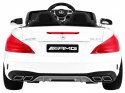 Auto Na Akumulator Mercedes AMG SL65 Biały Pilot Regulacja siedzeń MP3 LED