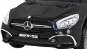 Auto Na Akumulator Mercedes Benz AMG SL65 S Czarny Pilot Audio LED Ekoskóra