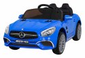 Auto Na Akumulator Mercedes Benz AMG SL65S Niebieski Pilot MP3 LED Ekoskóra